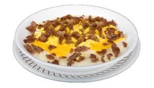 Sausage Egg & Cheese Grits Bowl