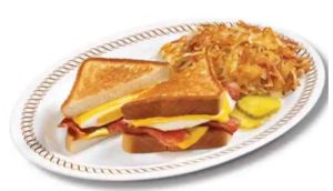 Texas Breakfast Melt With Hashbrowns