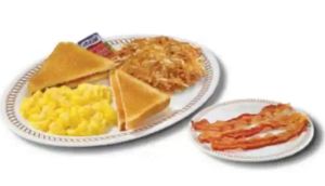 Two Egg Breakfast With Side Meat